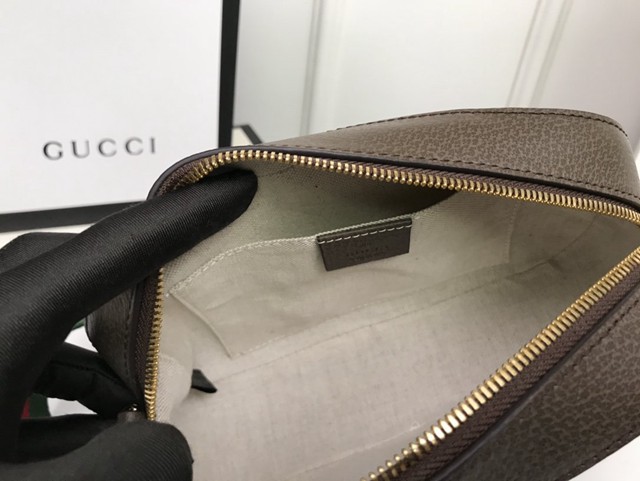 Gucci專櫃款男包 575073 古馳復古帆布肩背相機包 Gucci男士斜挎包  gqy3484